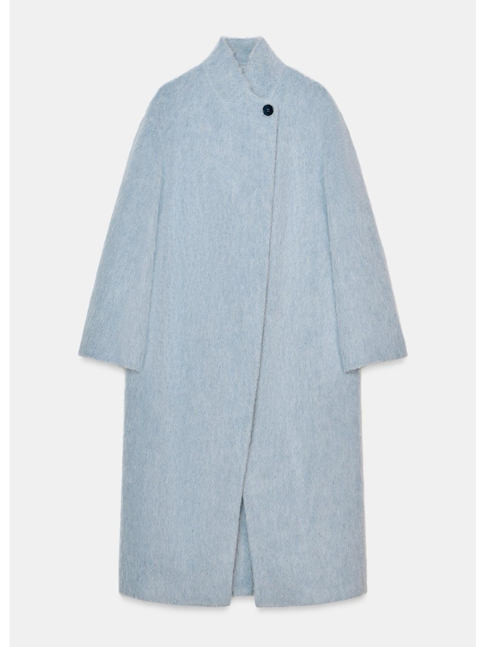 Zara Limited Edition Straight Coat with Manteco Wool ZW COLLECTION
